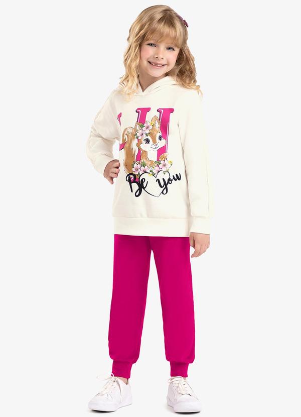 Rovi Kids - Conjunto Infantil Feminino Bege