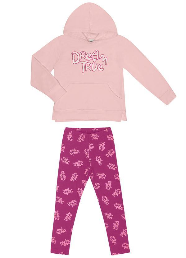 Rovi Kids - Conjunto Infantil Menina Dream Rosa