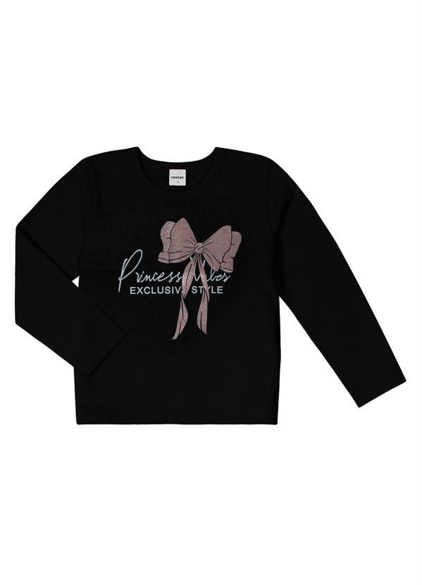 Rovi Kids - Conjunto Infantil Menina Laço Preto 3