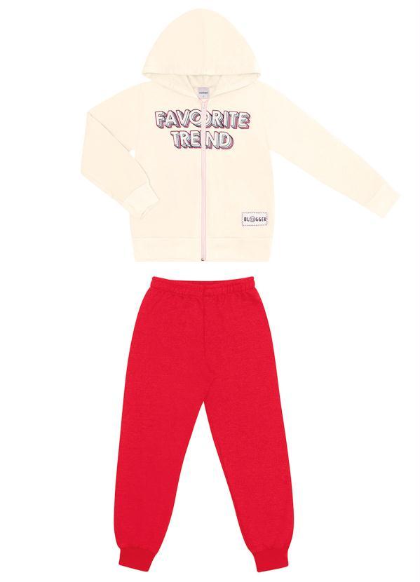 Rovi Kids - Conjunto Infantil Menina Trend Bege