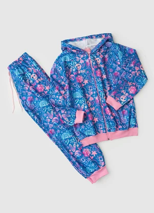 Rosa Azul - Conjunto Infantil Inverno Iaia Azul Cobalto - ROSA AZUL