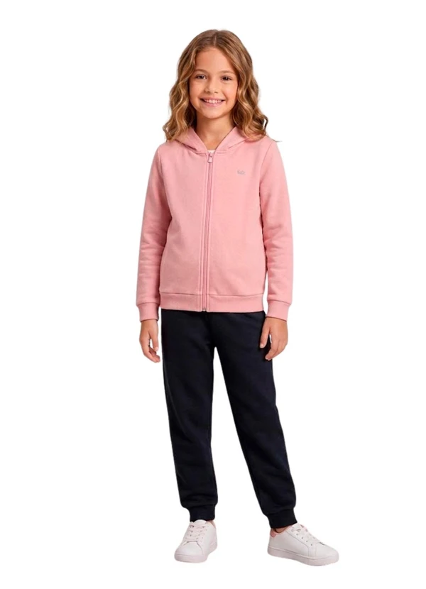 Rosa Azul - Conjunto Infantil Inverno Iaia Rosa Envelhecido