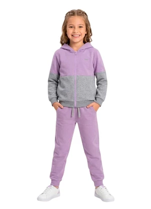 Rosa Azul - Conjunto Infantil Inverno Menina Iaia Lilás - ROSA AZUL