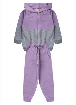 Rosa Azul - Conjunto Infantil Inverno Menina Iaia Lilás - ROSA AZUL
