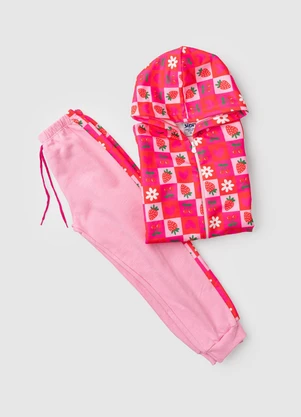 Rosa Azul - Conjunto Infantil Inverno Menina Iaia Pink - ROSA AZUL
