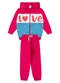 Rosa Azul - Conjunto Infantil Inverno Menina Love Iaia - variação:  