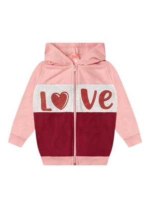 Rosa Azul - Conjunto Infantil Inverno Menina Love Iaia - ROSA AZUL