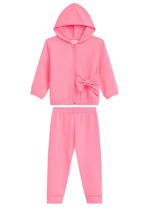Duduka - Conjunto Infantil Inverno Rosa  - DUDUKA