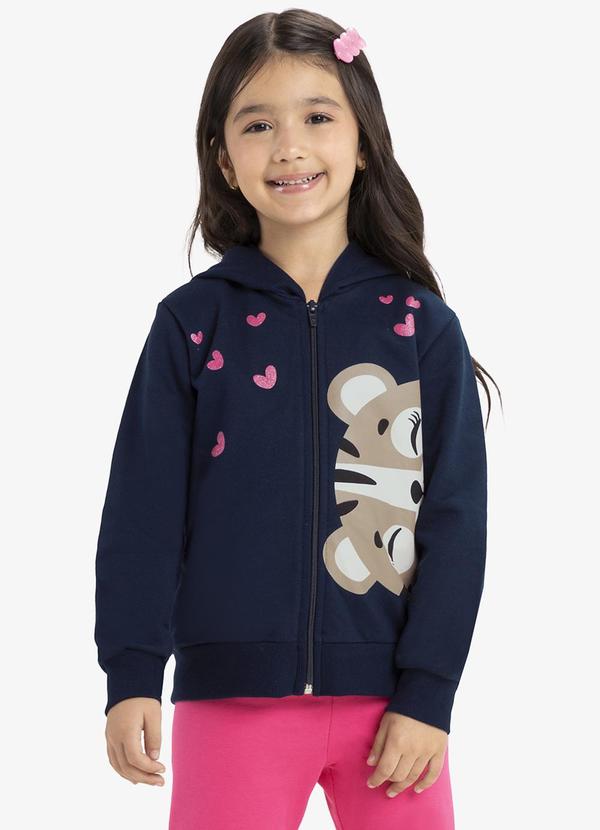 Rovi Kids - Conjunto Infantil Jaqueta com Legging Azul 4