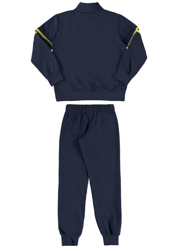 Quimby - Conjunto Infantil Jaqueta e Calça Azul 5