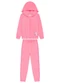 Duduka - Conjunto Infantil Jaqueta e Calça Comfort Preto - variação: Rosa