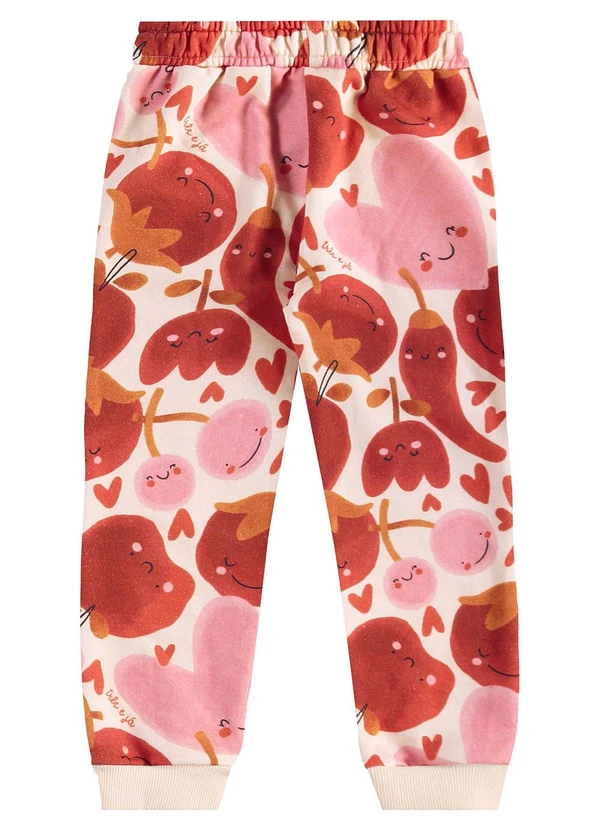 Três e Já - Conjunto Infantil Jaqueta e Calça Rosa 8