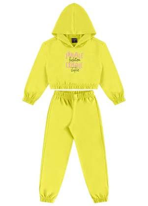 Guloseima - Conjunto Infantil Jaqueta e Calça Verde - GULOSEIMA