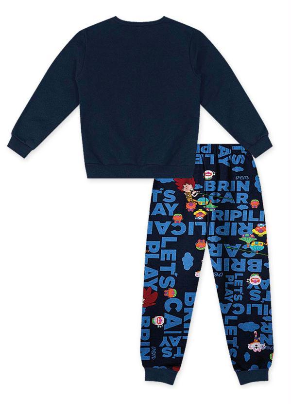 Lilica Ripilica - Conjunto Infantil Menina Azul 2