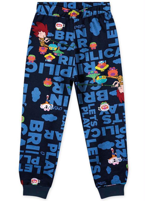 Lilica Ripilica - Conjunto Infantil Menina Azul 4