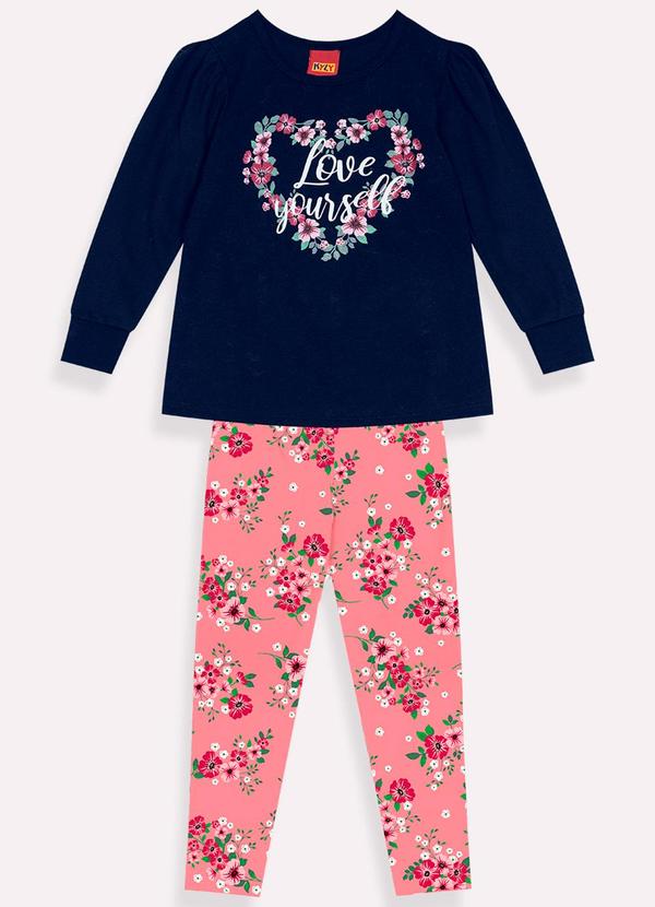 Kyly - Conjunto Infantil Menina Azul 2