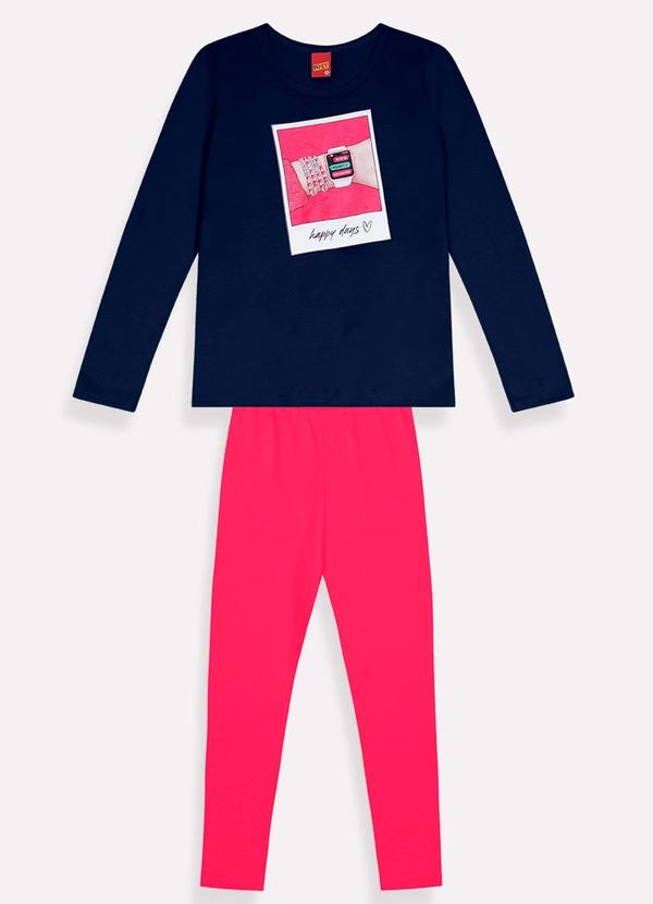 Kyly - Conjunto Infantil Menina Azul