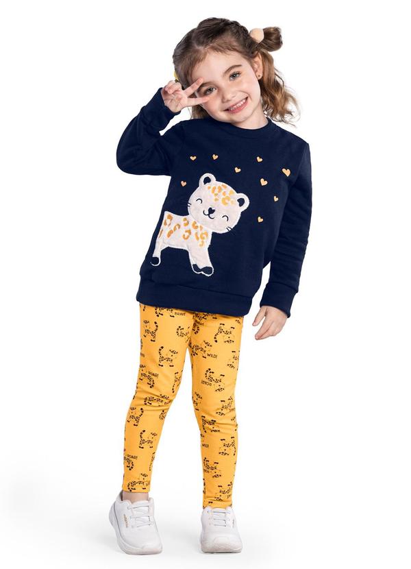 Kyly - Conjunto Infantil Menina Azul