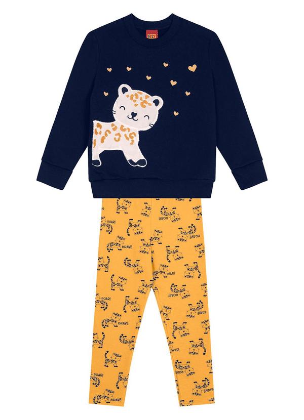 Kyly - Conjunto Infantil Menina Azul 2