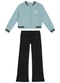 Colorittá - Conjunto Infantil Menina Azul - variação: Azul