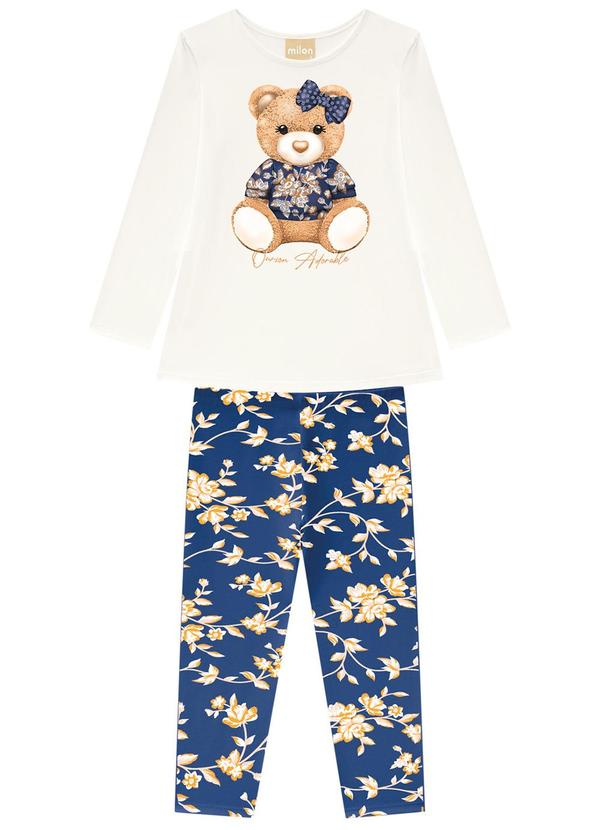 Milon - Conjunto Infantil Menina Bege