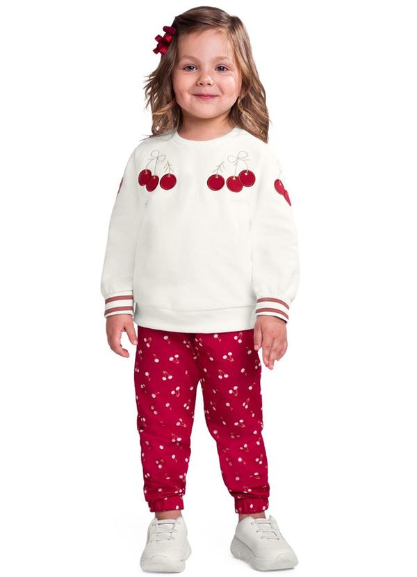 Milon - Conjunto Infantil Menina Bege