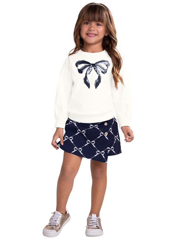 Milon - Conjunto Infantil Menina Bege