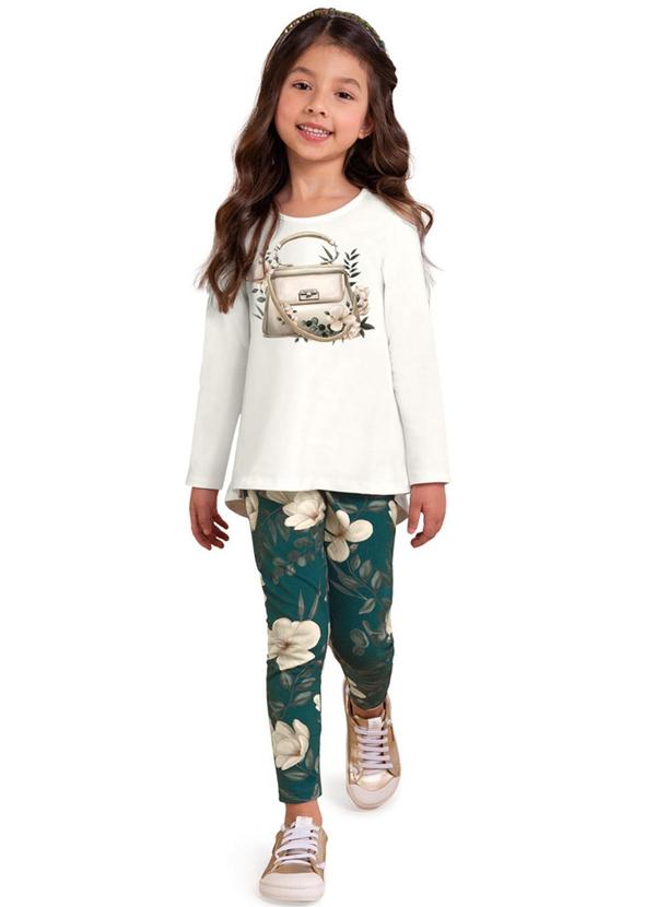 Milon - Conjunto Infantil Menina Bege