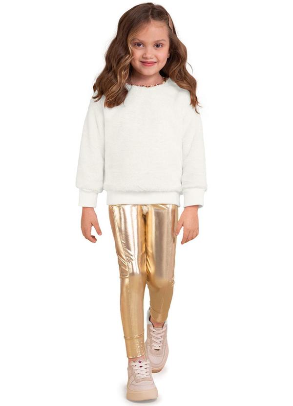 Milon - Conjunto Infantil Menina Bege