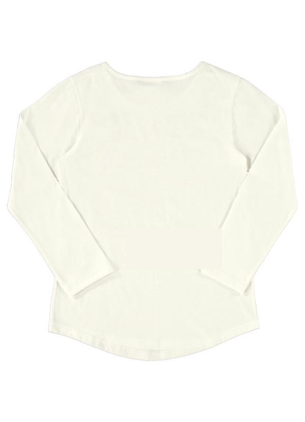 Quimby - Conjunto Infantil Menina Blusa e Legging Branco 5