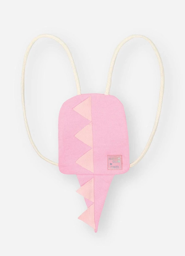 Abrange - Conjunto Infantil Menina Bolsa Dinossauro Rosa 8