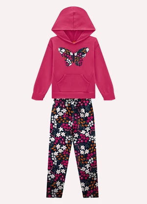 Kyly - Conjunto Infantil Menina Borboleta Pink - KYLY