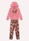 Kyly - Conjunto Infantil Menina Borboleta Pink - variação: Rosa