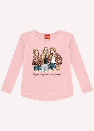 Kyly - Conjunto Infantil Menina Borboletas Rosa - KYLY