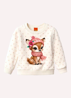 Kyly - Conjunto Infantil Menina Bordado Branco - KYLY