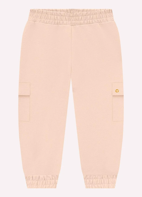 Milon - Conjunto Infantil Menina Bordado Marrom 4