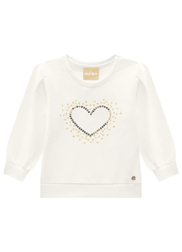 Milon - Conjunto Infantil Menina Bordado Off White 2
