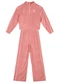 Brandili - Conjunto Infantil Menina com Coração Rosa - variação: Rosa