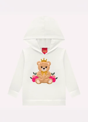 Kyly - Conjunto Infantil Menina com Pelinhos Branco - KYLY