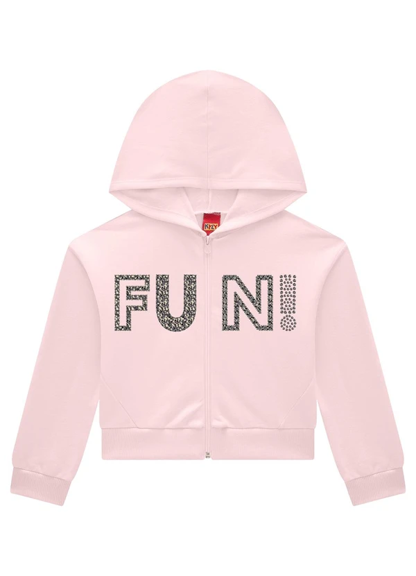 Kyly - Conjunto Infantil Menina com Strass Rosa 2