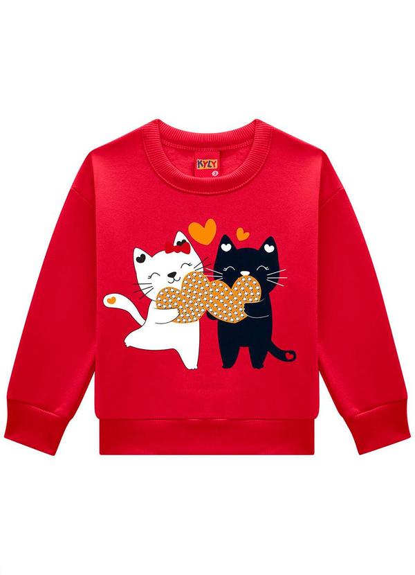 Kyly - Conjunto Infantil Menina com Strass Vermelho 2