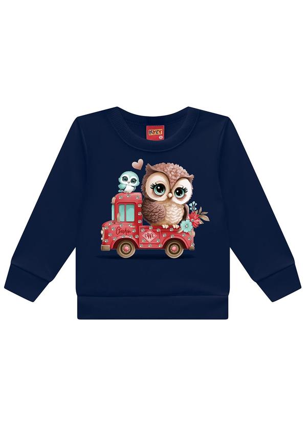 Kyly - Conjunto Infantil Menina Coruja Azul 2