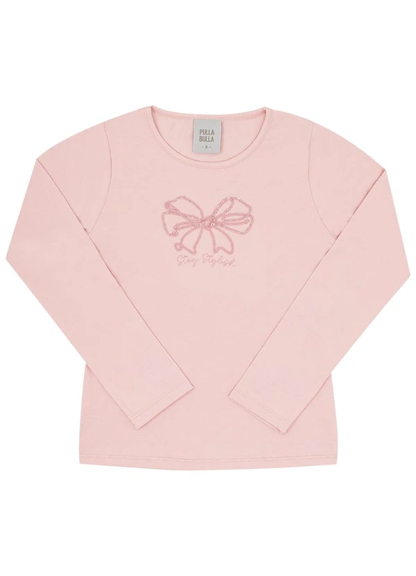 Pulla Bulla - Conjunto Infantil Menina Cotton Leve Rosa 2