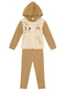 Brandili - Conjunto Infantil Menina de BichinhosMarrom - variação: Marrom