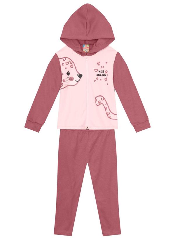 Brandili - Conjunto Infantil Menina de BichinhosRosa 2