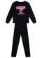 Brandili - Conjunto Infantil Menina de Cerejinha Preto - variação: Preto