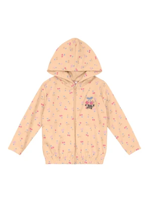 Brandili - Conjunto Infantil Menina de Cerejinhas Laranja - BRANDILI