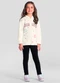 Brandili - Conjunto Infantil Menina de Corações Rosa - variação: Natural