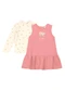 Brandili - Conjunto Infantil Menina de Corações Natural - variação: Natural