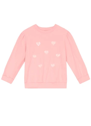 Mundi - Conjunto Infantil Menina de Corações Rosa - MUNDI